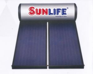 Máy nước nóng năng lượng mặt trời tấm phẳng SUNLIFE - Chịu áp - 180 lít