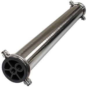 Vỏ màng RO Inox SS304 8080 chứa 2 màng 8040