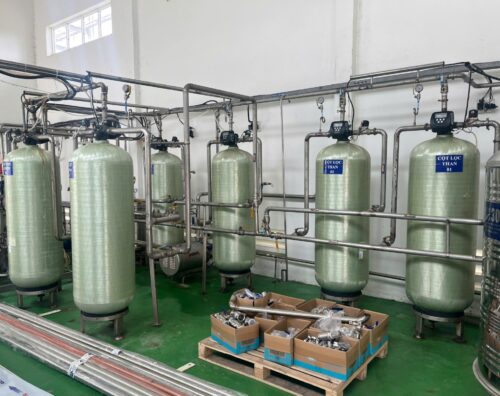 Hệ thống lọc nước tổng cho nhà máy sản xuất inox