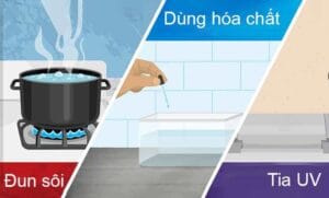 7 cach khu trung nuoc