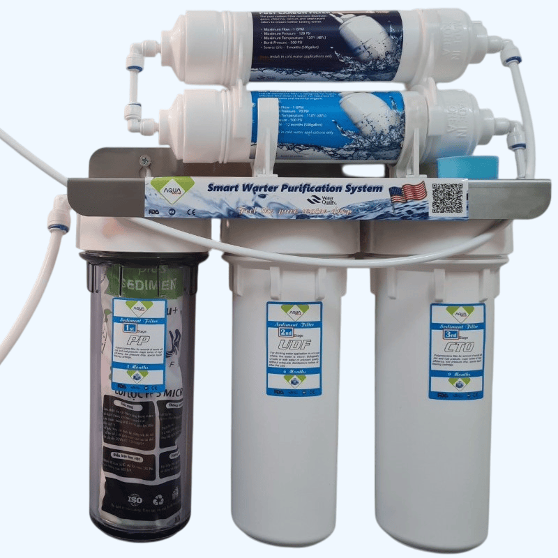 Bộ lọc nước tại vòi 5 cấp 10in Bo loc nuoc tai voi 5 cap 10in