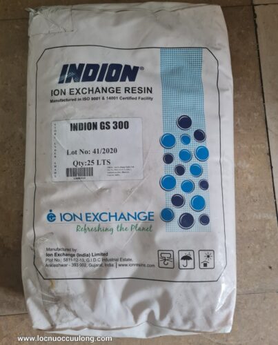 INDION GS300 – Hạt Nhựa trao đổi ion Bazơ mạnh