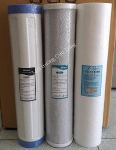 Bộ lõi lọc bigblue 20inch Buder