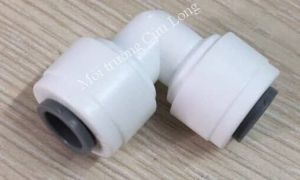Linh kiện RO - Co vuông nối nhanh ống phi 6