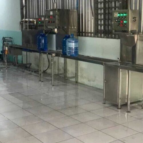 dây chuyền lọc nước tinh khiết đóng bình 1m3/h