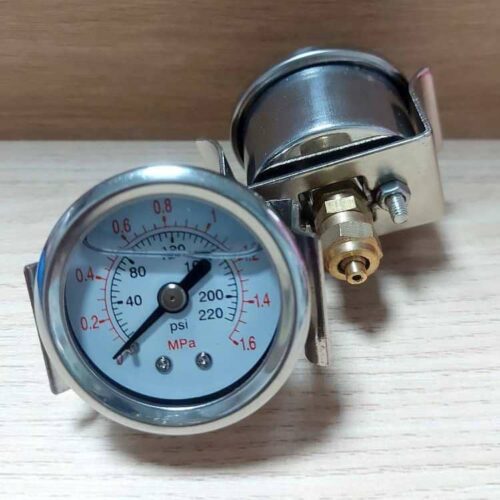 Đồng hồ áp chân sau 0 - 10 kg/cm2