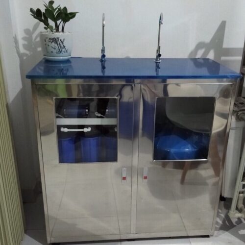 Máy lọc nước RO Bán Công nghiệp AQUA vỏ inox