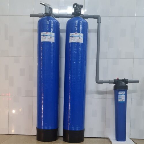 Bộ lọc nước tổng sinh hoạt làm mềm (800-1500 lít/giờ) - Vỏ Composite