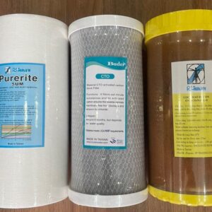 Bộ lõi lọc 123 Bigblue 10inch Buder – Taiwan
