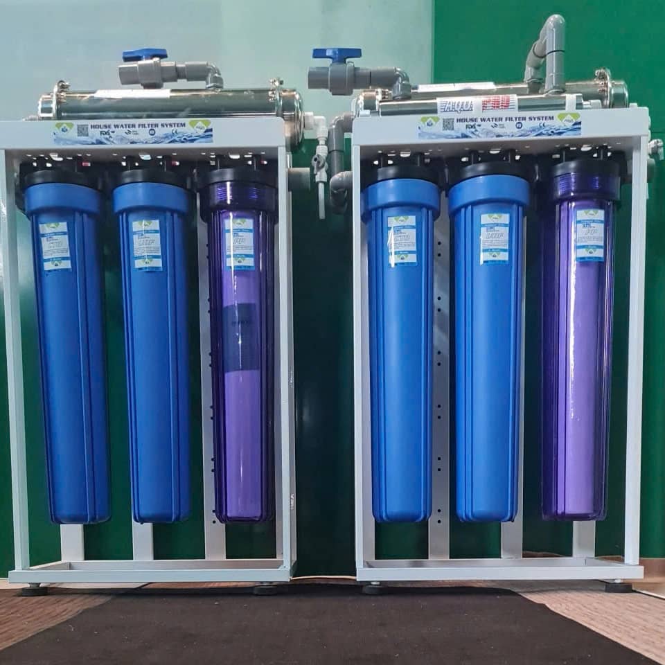 Bộ lọc nước tổng 20inch tích hợp UF-UV Bo loc nuoc tong 20inch tich hop UF UV 1