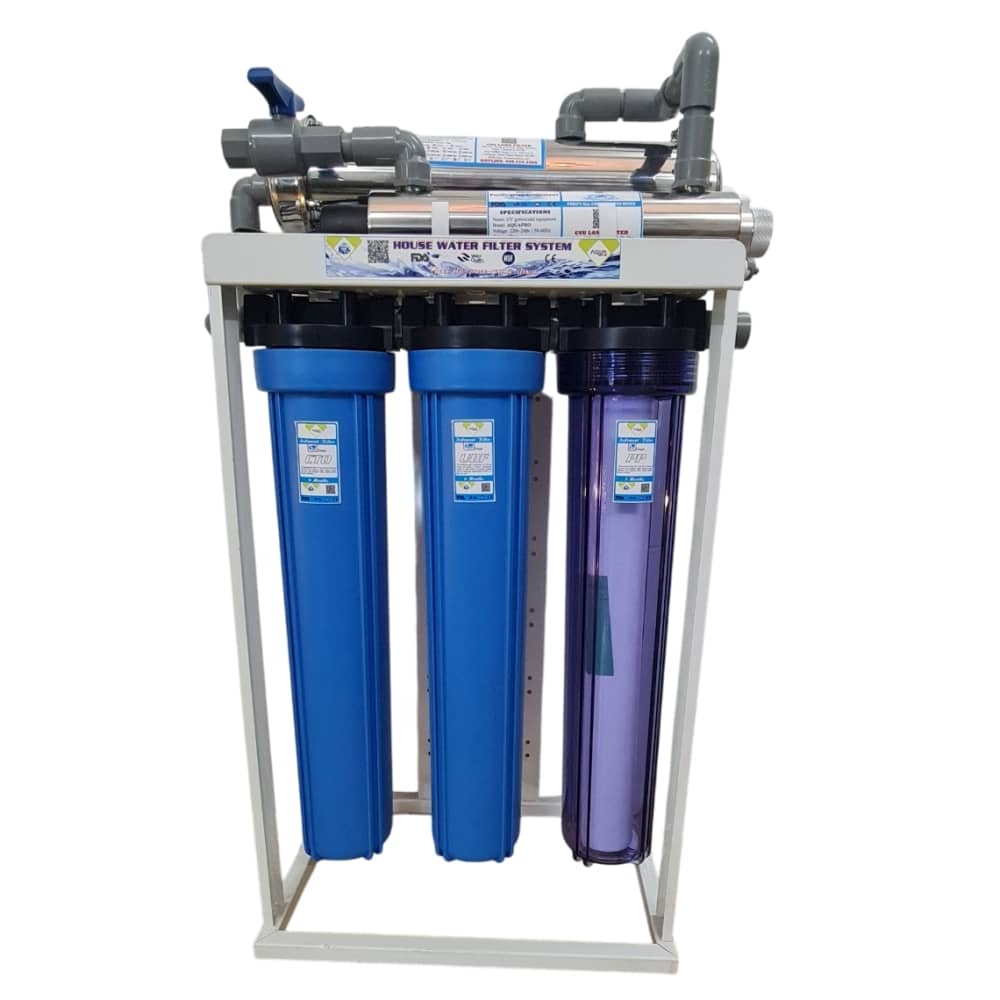 bộ lọc tổng UF 5 cấp 20 inch có UV bo loc tong UF 5 cap 20 inch co UV