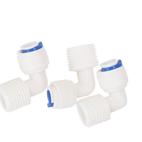 Linh kiện lọc nước - 10 cái Co răng ngoài 17-6 2 Co răng ngoài 17 ra ống phi 6