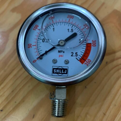 Đồng hồ áp chân đứng 0 - 10 kg/cm2