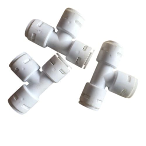 Linh kiện lọc nước - 10 cái Tê nối nhanh 10-10-10 5 Tê đều 3 đầu nối nhanh phi 10