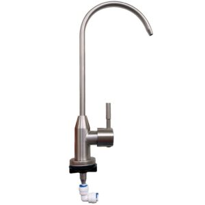 Linh kiện lọc nước - Vòi gạt inox SS304 nối nhanh