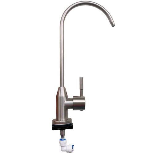 Linh kiện lọc nước - Vòi gạt inox SS304 nối nhanh 3 Vòi gạt inox SS316 nối nhanh phi 6