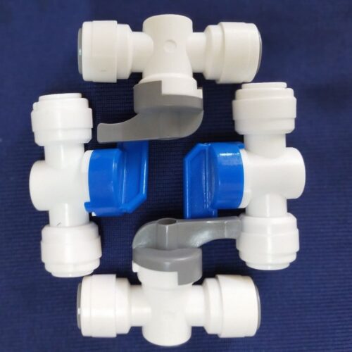 Linh kiện lọc nước - Van khóa nước phi 6 5 Van khóa nước phi 6 - Dùng trong máy lọc nước RO