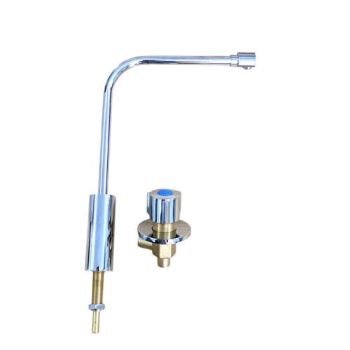Linh kiện lọc nước - Bộ vòi lấy nước máy nóng lạnh 4 Bộ vòi lấy nước máy nóng lạnh Inox SS304