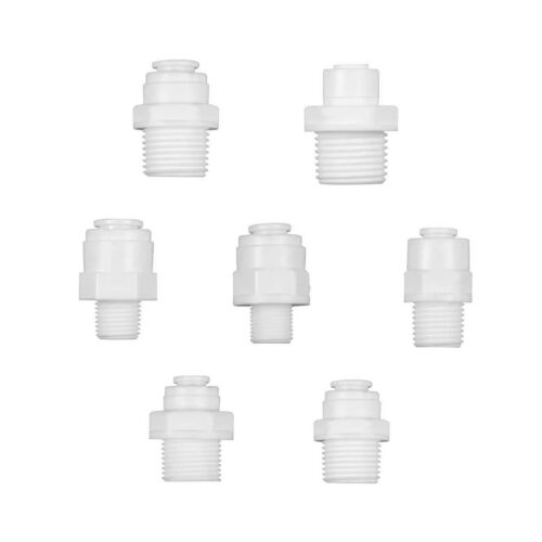 Linh kiện lọc nước - Nối thẳng răng ngoài 21-10 10 Nối thẳng răng ngoài 17 ra phi 6