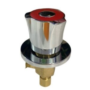 Linh kiện lọc nước - Núm khóa nước NÓNG máy nóng lạnh