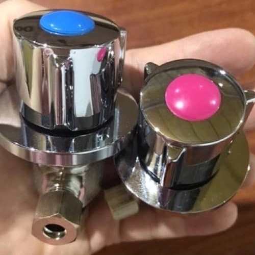 Linh kiện lọc nước - Núm khóa nước RO máy nóng lạnh 6 Núm khóa nước RO máy nóng lạnh Inox SS304