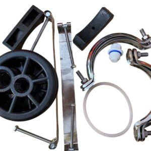 Linh kiện lọc nước - Bộ phụ kiện vỏ màng RO Inox 4040