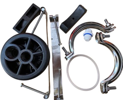 Linh kiện lọc nước - Bộ phụ kiện vỏ màng RO Inox 4040 2 Bộ phụ kiện vỏ màng RO inox 4040