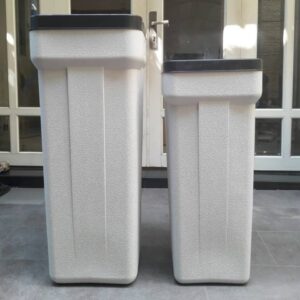 Linh kiện lọc nước - Thùng muối hoàn nguyên 70 lít 2 thung muoi tai sinh